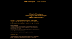 Desktop Screenshot of edible-gold.com